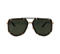 Philipp Plein Homme Philipp Plein SPP132 PLEIN LEGACY 301Y Lunettes de soleil Métal Or Gris Géométrique Antireflet