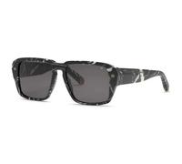 Philipp Plein Spp081 Sunglasses Noir Smoke / CAT3 Homme