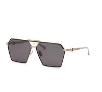 Philipp Plein - Metal Rectangular Lunettes de soleil - Homme - Accessoires - Jaune - Taille: 66 MM