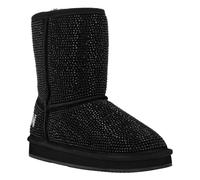 Philipp Plein - Mid Flat Bottes - Femme - Chaussures - Noir - Taille: 35 EU