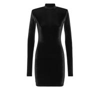 Philipp Plein - Mini Dress LS Basic - Femme - Robes - Noir - Taille: 42 FR