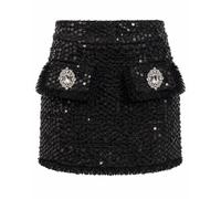 Philipp Plein - Mini Jupe - Femme - Jupes - Noir - Taille: 36 FR
