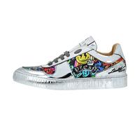 Philipp Plein - Mirror Leather Lo-Top Baskets Smile - unisex - Chaussures - Multicolore - Taille: 35 EU