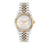 Philipp Plein Montre à affichage analogique 'Date Superlative' or / argent, Taille One Size