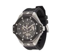 Philipp Plein Montre à affichage analogique '$keleton Royal' noir / argent, Taille One Size