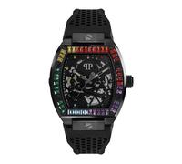 Philipp Plein Montre à affichage analogique noir, Taille One Size