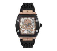 Philipp Plein Montre à affichage analogique 'The $keleton' or / noir / argent / blanc, Taille One Size