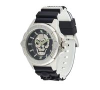 Philipp Plein Montre à affichage analogique 'THE $KULL' menthe / noir / argent, Taille One Size
