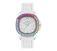 Philipp Plein Montre Femme $PECTRE Lady – Analogique Quartz – Blanc/Multicolore
