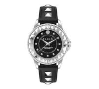 Philipp Plein Montre analogique à quartz pour femme Plein Lady Rock, Argenté/blanc/noir - Pwpqa0124