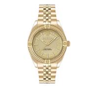 Philipp Plein Montre analogique à quartz pour homme Plein Icon Chain en acier inoxydable, or, OS, Philipp Plein Chaîne Plein Icon