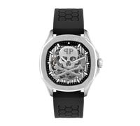 Philipp Plein Montre Automatique pour Hommes $Keleton$Pectre PWRAA0123 Silicone