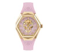 Philipp Plein - Montre Cadran Tête de Mort - Femme - Accessoires - Rose - Taille: ONE Size