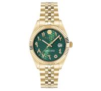 Philipp Plein Montre Femme Date Superlative – Analogique Quartz – Or/Vert – Taille Unique