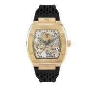 Philipp Plein - Montre Hommes - Automatique - Analogique - Bracelet Silicone Noir - PWBAA0321