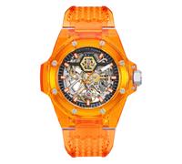 Philipp Plein - Montre King Phantom Fire - Homme - Accessoires - Orange - Taille: ONE Size
