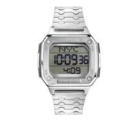 Philipp Plein - Montre Mixte - Quartz - Digital - Bracelet Acier inoxydable Argent - PWHAA0521