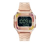 Philipp Plein - Montre Mixte - Quartz - Digital - Bracelet Acier inoxydable Ip-rosé - PWHAA0821