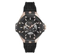 Philipp Plein Montre Noir Analogique Hommes Plein $keleton Royal PWPFA0224