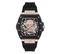 Philipp Plein Montre analogique THE $KELETON 2.0 jaune / or rose / noir / argent Taille Unique