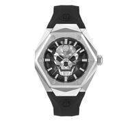 Philipp Plein Montre Noir Analogique Hommes The $kull Spikes PWPWA0124