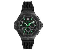 Philipp Plein Montre à affichage analogique 'Royal' vert clair/noir/blanc Taille One Size