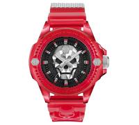 Philipp Plein Montre Unisexe The $Kull Synthétique Rouge PWWAA0223