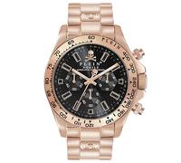 Philipp Plein Nobile Collection Luxury Mens Watch Timepiece, Rose, Bracelet