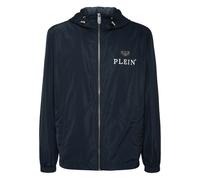 Philipp Plein - Nylon Windbreaker - Homme - Vestes - Bleu - Taille: 2XL