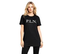 PHILIPP PLEIN P.L.N. T-Shirt Longline Mid Lang Mini Robe Iconique Luxe S