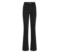 Philipp Plein - Pantalon en Denim Coupe Évasée Iconic - Femme - Jeans - Noir - Taille: W26