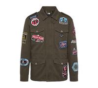 Philipp Plein - Patchs Veste Militaire - Homme - Vestes - Vert - Taille: 3XL