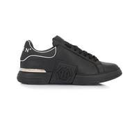 Philipp Plein - Phantom Kick$ Leather Baskets - Homme - Chaussures - Noir - Taille: 44 EU