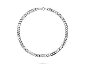 Philipp Plein PJ0AA14NU Chaîne pour homme en acier inoxydable argenté Plein Tag