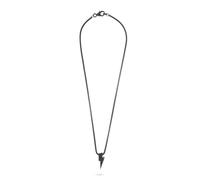 Philipp Plein PJHGA07NU Collier pour homme en acier inoxydable Noir