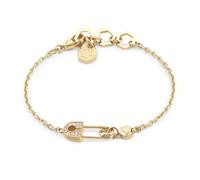 Philipp Plein PJKGA06BU Bracelet pour femme en acier inoxydable IP doré PIN de sécurité