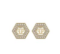 Philipp Plein - Pjrea13Eu Earrings - Femme - Accessoires - Jaune - Taille: ONE Size