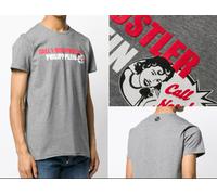 Philipp Plein Platinium Cut CALL HUSTLER Logo T-Shirt Col Rond Top XL