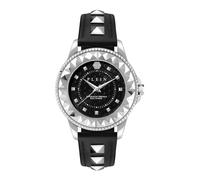 Philipp Plein Montre Plein Lady Rock analogique à quartz Femme – Argenté/Blanc/Noir – Pwpqa0124