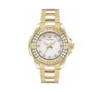 Philipp Plein Pwofa0725 38mm 5atm Quartz Analogical Woman Watch Doré Femme
