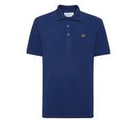 Philipp Plein - Polo SS Gothic Plein - Homme - Tops - Bleu - Taille: 2XL