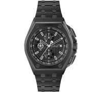 Philipp Plein - Montre Hommes - Quartz - Chronographe - Bracelet Acier inoxydable Noir - PWGAA0821