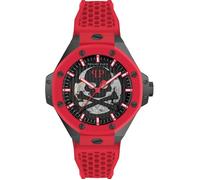 Philipp Plein Pwpfa0524 44.50mm 5atm Automatic Analogical Watch Rouge Homme