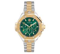 Philipp Plein PWPRA0324 Montre Homme Chronographe Royal Bicolor/Vert