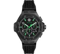 Philipp Plein Montre à affichage analogique 'Royal' vert clair/noir/blanc Taille One Size