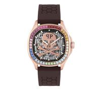 Philipp Plein PWRAA0623 $KELETON $PECTRE automatique noir or rose hommes montre