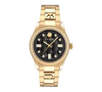 Philipp Plein - Queen Watch - Femme - Accessoires - Jaune - Taille: ONE Size