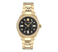 Philipp Plein Queen Women's Analogue Quartz Watch Gold