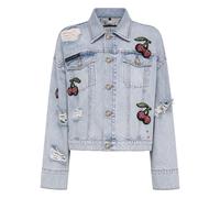 Philipp Plein - Regular Jacket - Femme - Vestes - Bleu - Taille: 38 FR