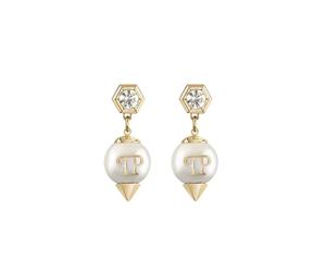 Philipp Plein - Rhapsody Earrings - Femme - Accessoires - Jaune - Taille: ONE Size